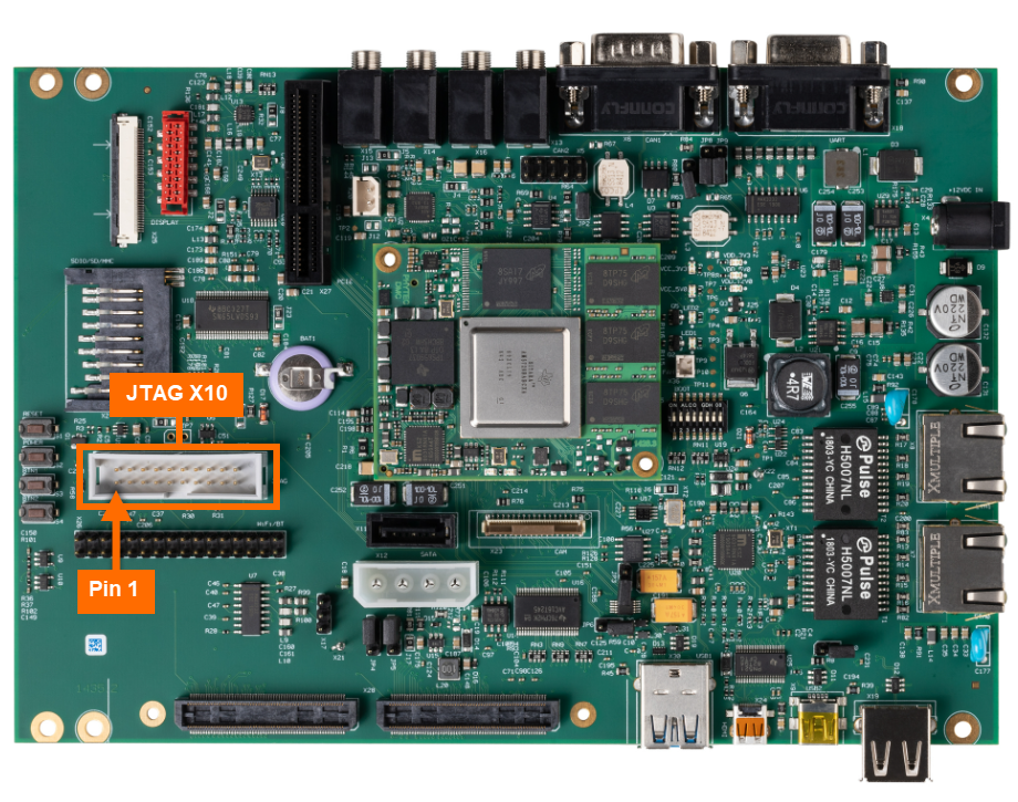 JTAG Connector Location