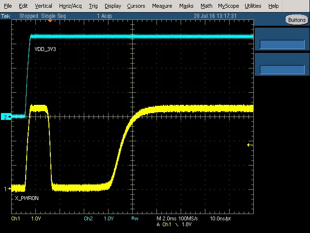 X_PWRON Response Isolated from AM5