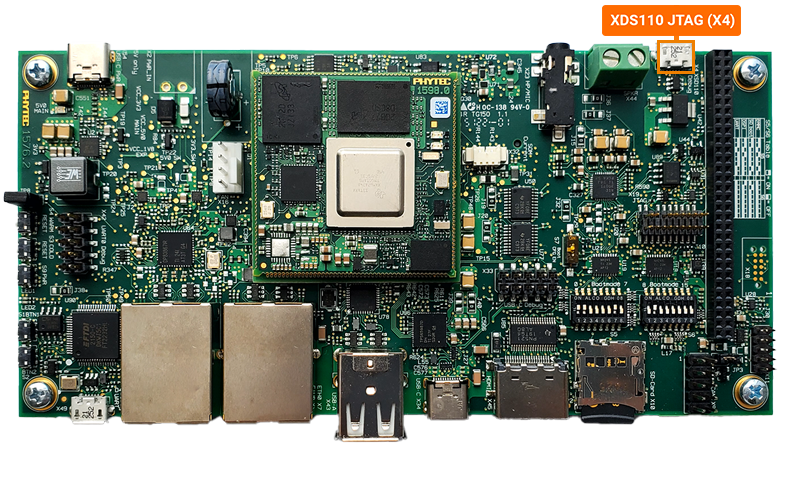 phyCORE-AM62Ax XDS110 JTAG
