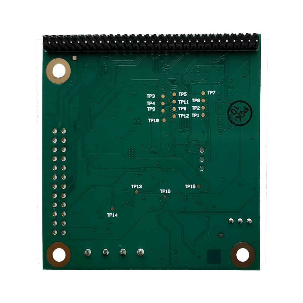 Back view of component