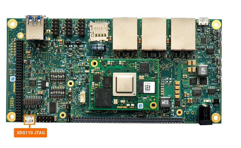 phyCORE-AM64x XDS110 JTAG