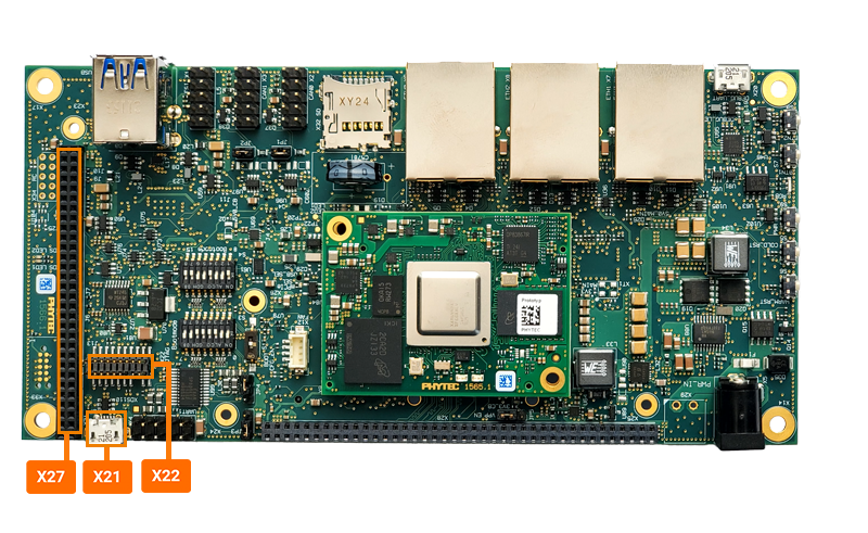 phyCORE-AM64x JTAG Connectors