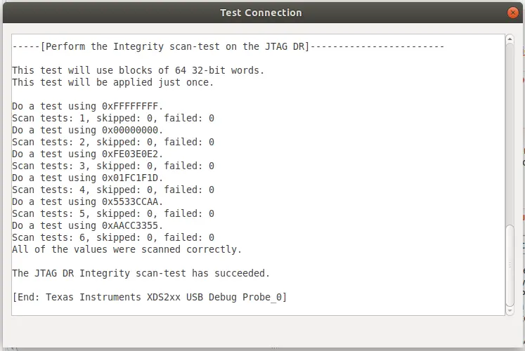 Successful Connection Expected Output
